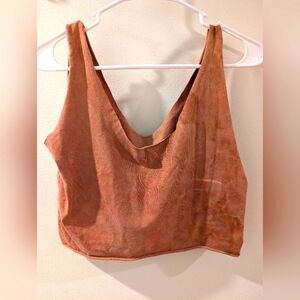 Women's Organic Cotton Hand Dyed Crop